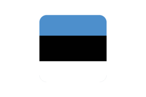 爱沙尼亚国旗方形圆形
