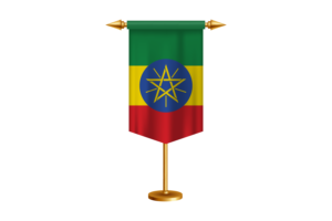埃塞俄比亚国旗插图与立场