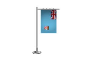 3d 斐济站立旗