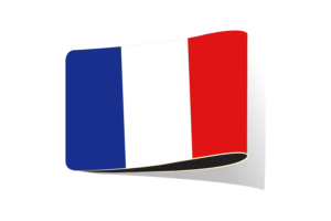 法国国旗插图剪贴画
