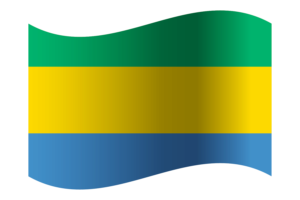 加蓬共和国 标志