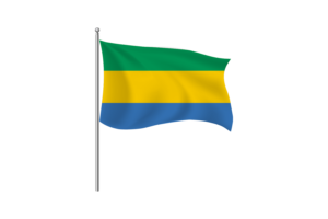 加蓬国旗剪贴画