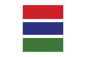 冈比亚国旗 （下载SVG， PNG）