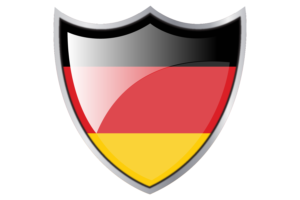 盾牌与德国国旗