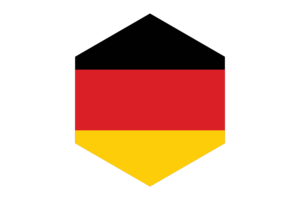 德国国旗六边形