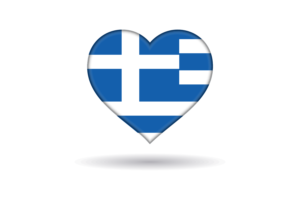 爱希腊心形