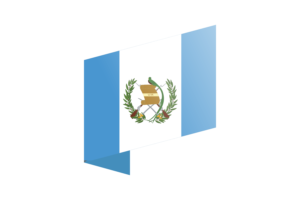 危地马拉国旗矢量艺术