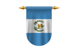 危地马拉国旗矢量图像