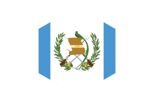 危地马拉国旗六边形