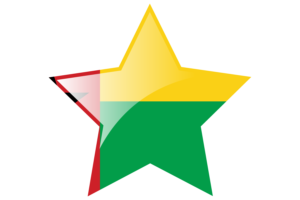 几内亚比绍国旗星图标