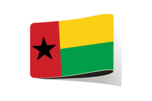 几内亚比绍国旗插图剪贴画