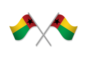 几内亚比绍国旗徽章矢量免费