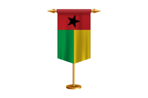 几内亚比绍国旗插图与立场