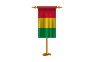 几内亚礼仪旗帜矢量免费