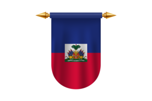 海地国旗矢量图像