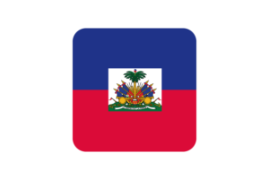 海地国旗方形圆形
