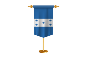 洪都拉斯国旗插图与立场