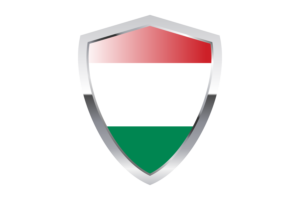 匈牙利国旗与尖三角形盾牌