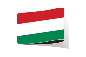 匈牙利国旗插图剪贴画