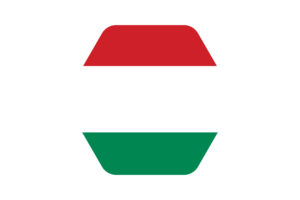 匈牙利国旗矢量插图