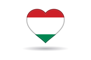 爱匈牙利心形