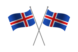 冰岛友谊旗帜