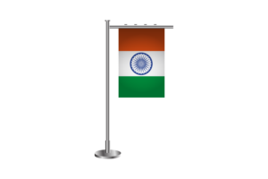 3d 印度立旗