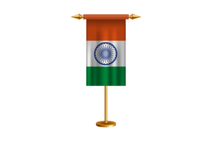 印度礼仪旗帜矢量免费