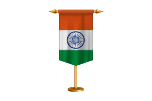 印度国旗插图与立场