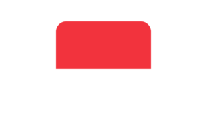 印度尼西亚国旗方形圆形