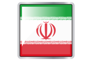 伊朗国旗广场图标