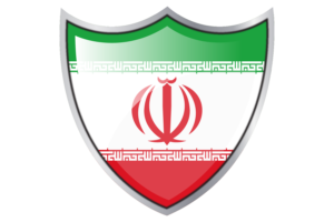 盾牌与伊朗国旗