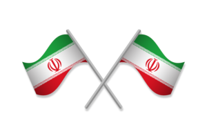 伊朗国旗标志矢量免费