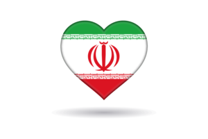 爱伊朗心形