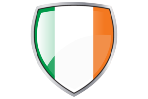 爱尔兰国旗库切纹章盾牌