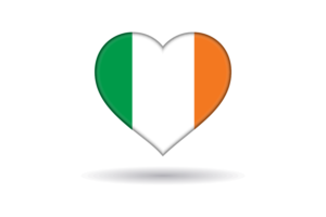 爱爱尔兰心形
