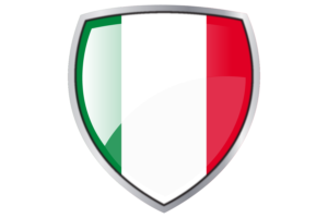 意大利国旗库切纹章盾牌
