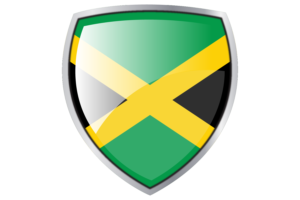 牙买加国旗库什纹章盾牌