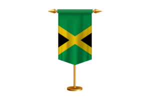 牙买加国旗插图与立场