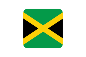 牙买加国旗方形圆形