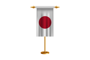 日本礼仪旗帜矢量免费