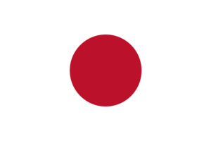 日本国旗圆形六边形