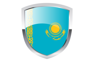 哈萨克斯坦国旗剪贴画