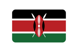 肯尼亚国旗三角形圆形