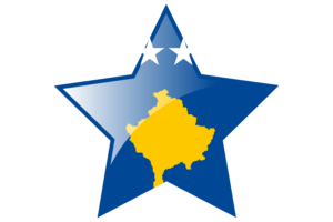 科索沃国旗星图标