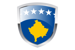 科索沃国旗剪贴画